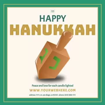 Create a Hanukkah design
