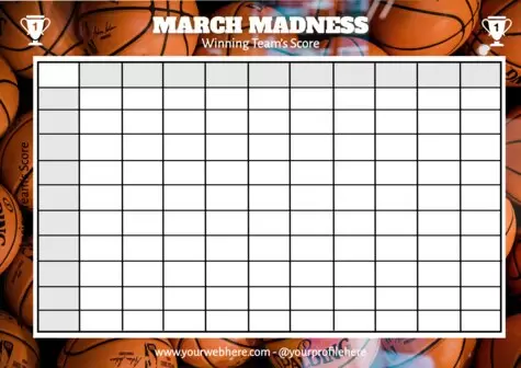 Edit a design for March Madness