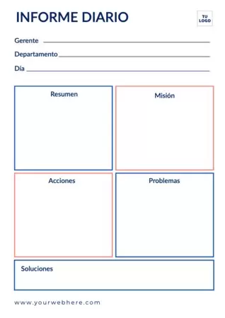 Crea un diseño de informe