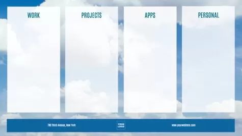 Edita un organitzador d'escriptori per l'ordinador