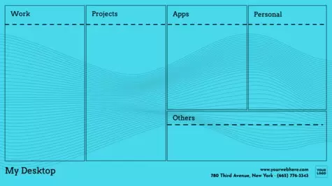 Edita un organitzador d'escriptori per l'ordinador