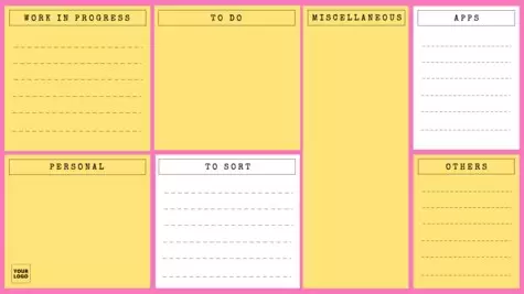 Edita un organitzador d'escriptori per l'ordinador