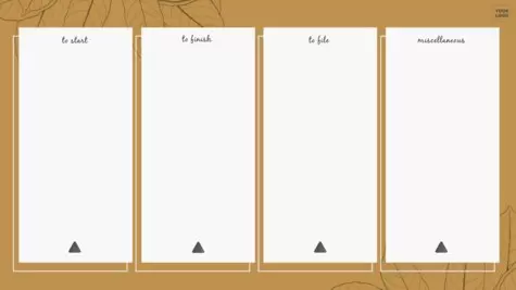 Edita un organitzador d'escriptori per l'ordinador