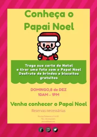 Edite um design de Papai Noel