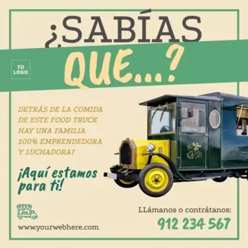 Edita un diseño para tu food truck