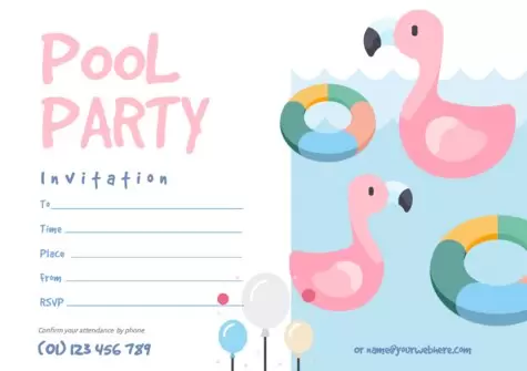 Edit a Pool Party design