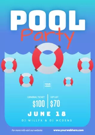 Edit a Pool Party design