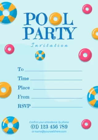 Edit a Pool Party design