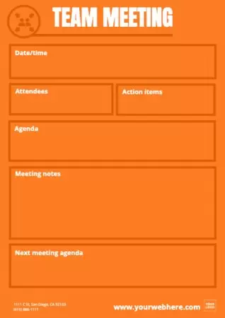 Edit a Minutes template