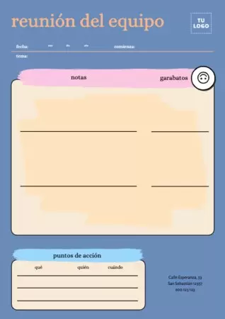 Editar un Acta de Reunión