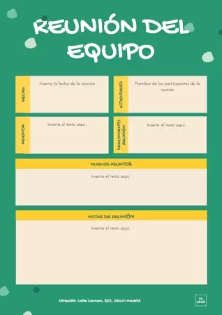 Editar un Acta de Reunión