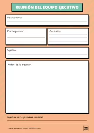 Editar un Acta de Reunión