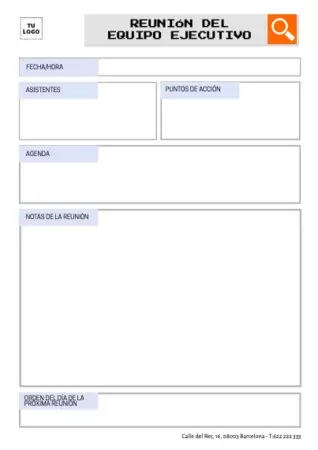 Editar un Acta de Reunión