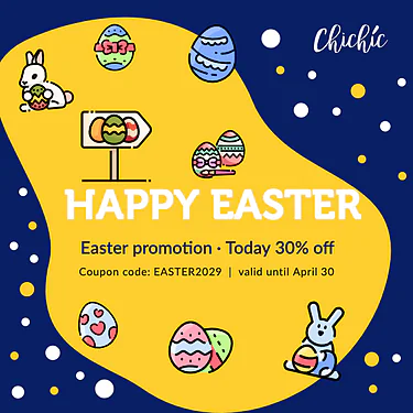 Easter Designs editable online for promotion and sales