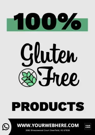 Edit a gluten-free template