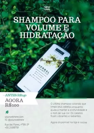 Crie um design para seu salão de beleza ou barbearia