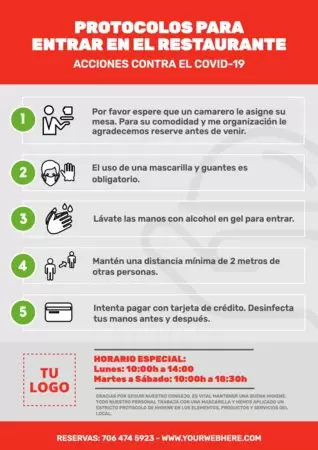 Editar una plantilla COVID