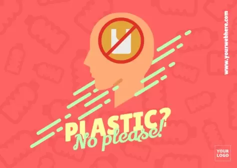 Editar um cartaz de Plástico Sem cartaz