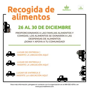 Editar un cartel para supermercado