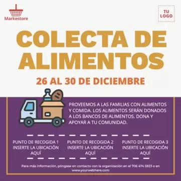 Editar un cartel para supermercado