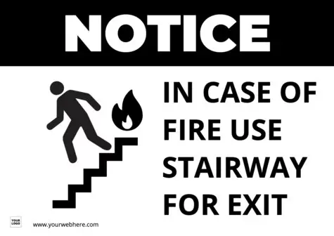 Edit a stairs sign