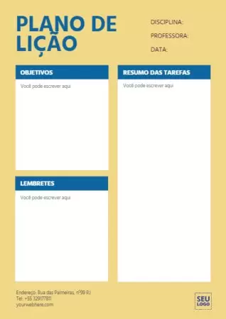 Editar uma agenda diária