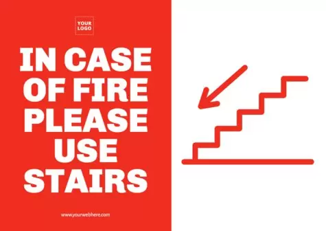 Edit a stairs sign