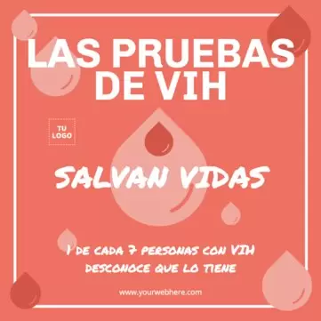 Edita un diseño sobre el SIDA