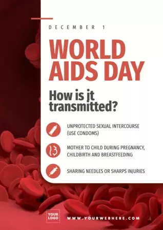 Edit a HIV poster