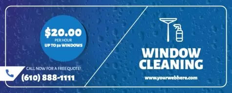 Modifier un modèle de nettoyage de vitres