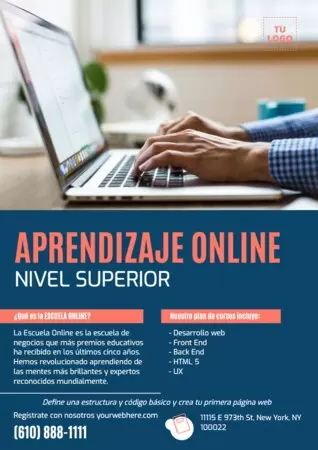 Edita un diseño para cursos online