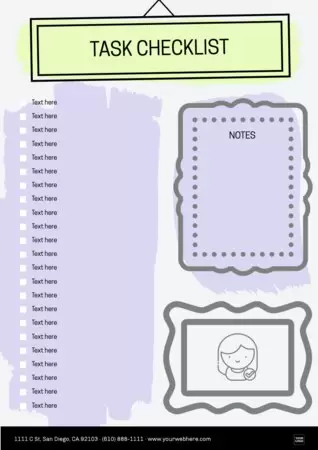 Edit a checklist template