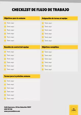 Editar una Checklist