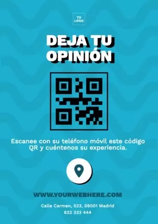 Crea un diseño para pedir reseñas