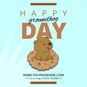 Edit a Groundhog Day template