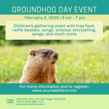 Edit a Groundhog Day template