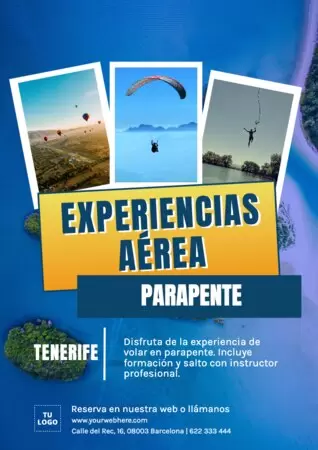 Edita un folleto de escalada