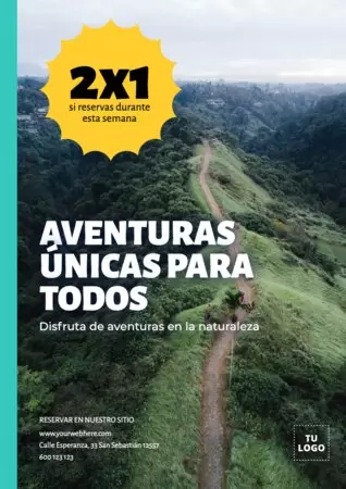 Edita un folleto de escalada