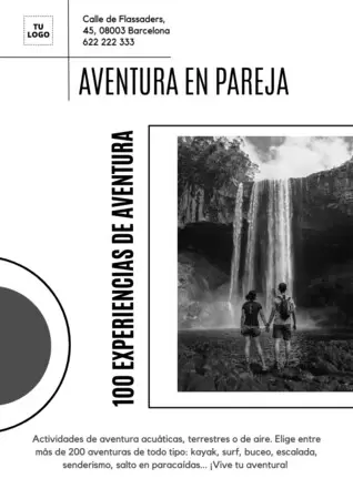 Edita un folleto de escalada