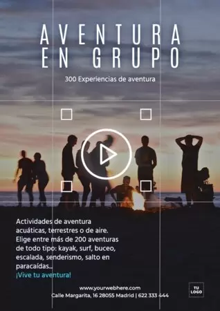 Edita un folleto de escalada