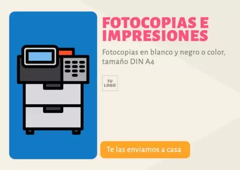 Editar una plantilla para imprentas