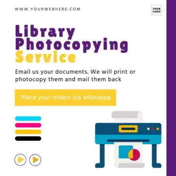 Edit a sign for photocopying and printing