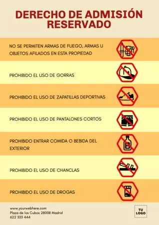 Edita un póster de items prohibidos