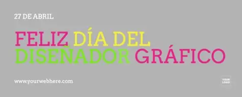 Edita diseños para el Día Mundial del Diseño Gráfico
