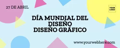 Edita diseños para el Día Mundial del Diseño Gráfico