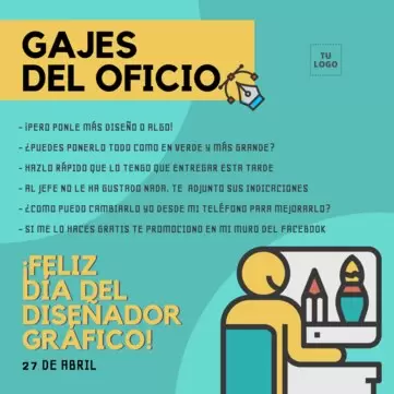 Edita diseños para el Día Mundial del Diseño Gráfico