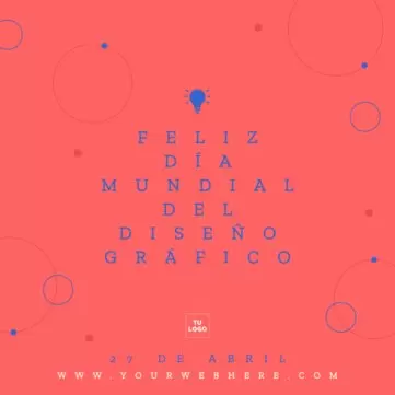 Edita diseños para el Día Mundial del Diseño Gráfico
