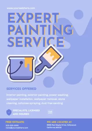 Edit a design for a painting company