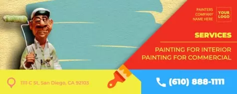 Modifier un design pour une entreprise de peinture