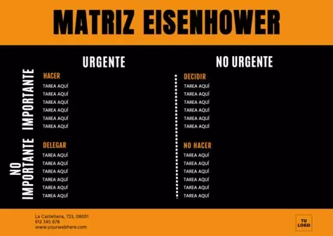 Edita una Matriz Eisenhower